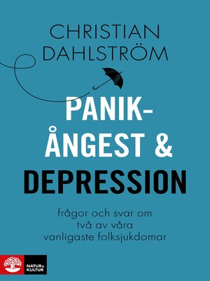 cover image of Panikångest och depression